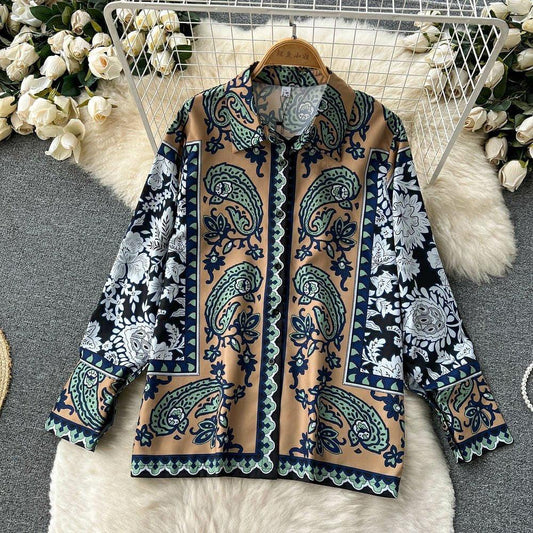 Cicily Abstract Coord Set In Multicolor