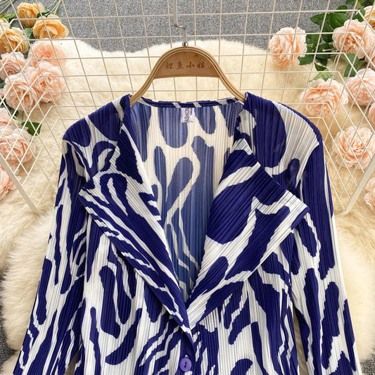 Paros Abstract Coord Set In Blue