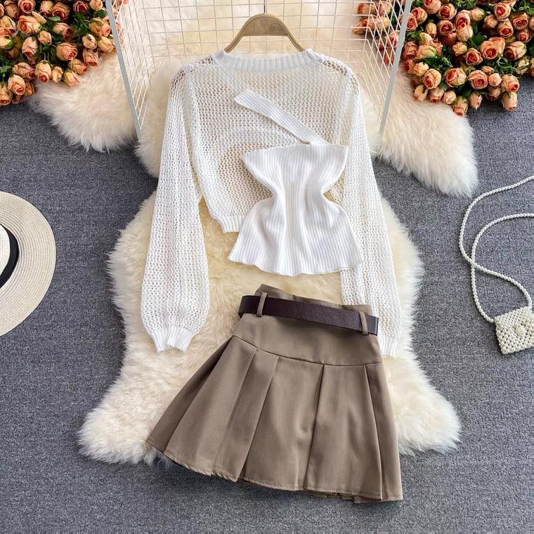 Rebecca Coord Set In White
