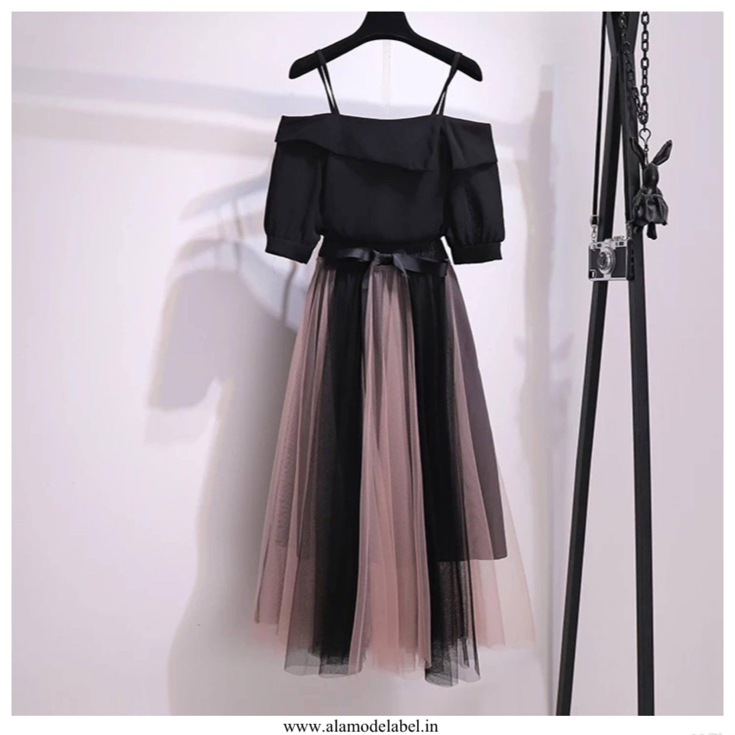 Olio Coord Set in Black