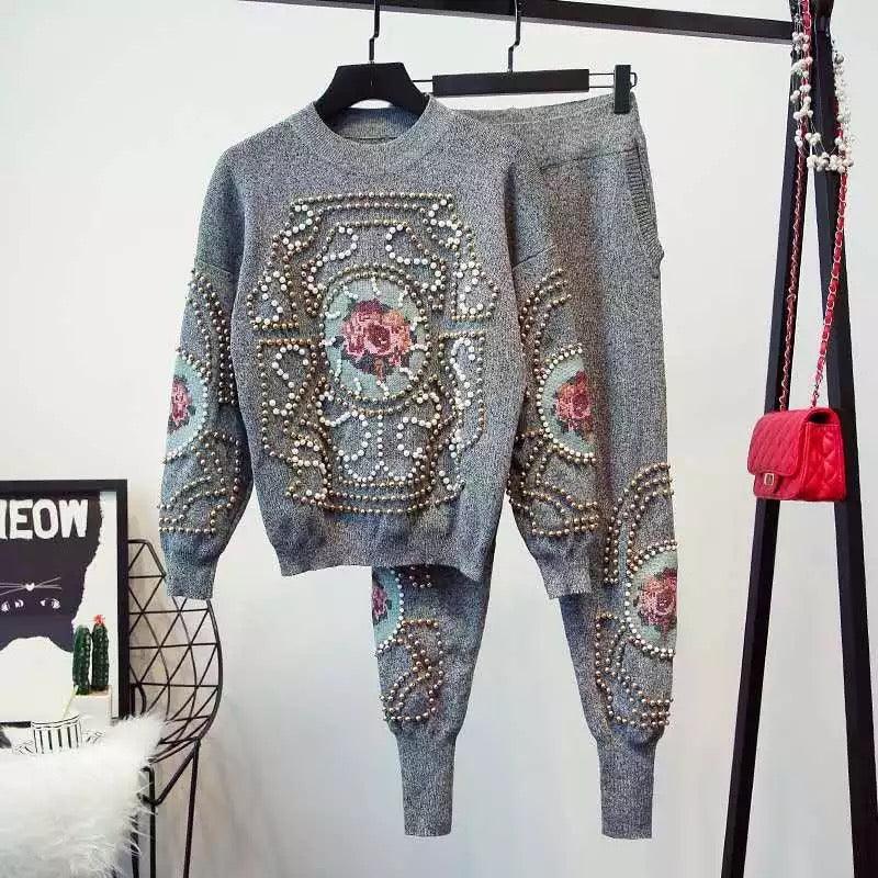 Jison Luxury Embroidered Tracksuit