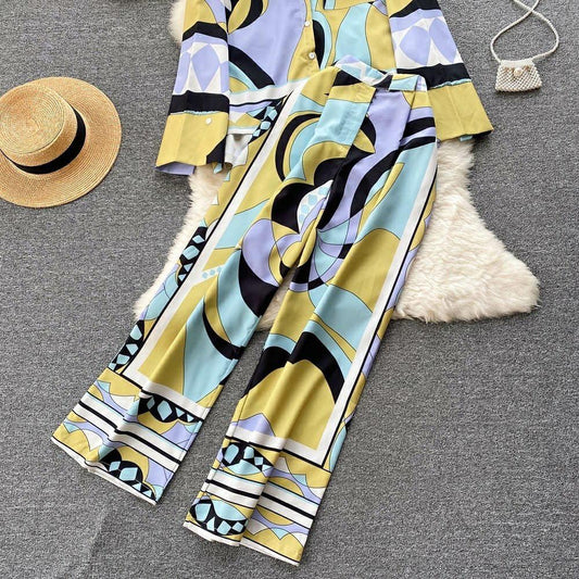 Balimo Coord Set In Multicolor