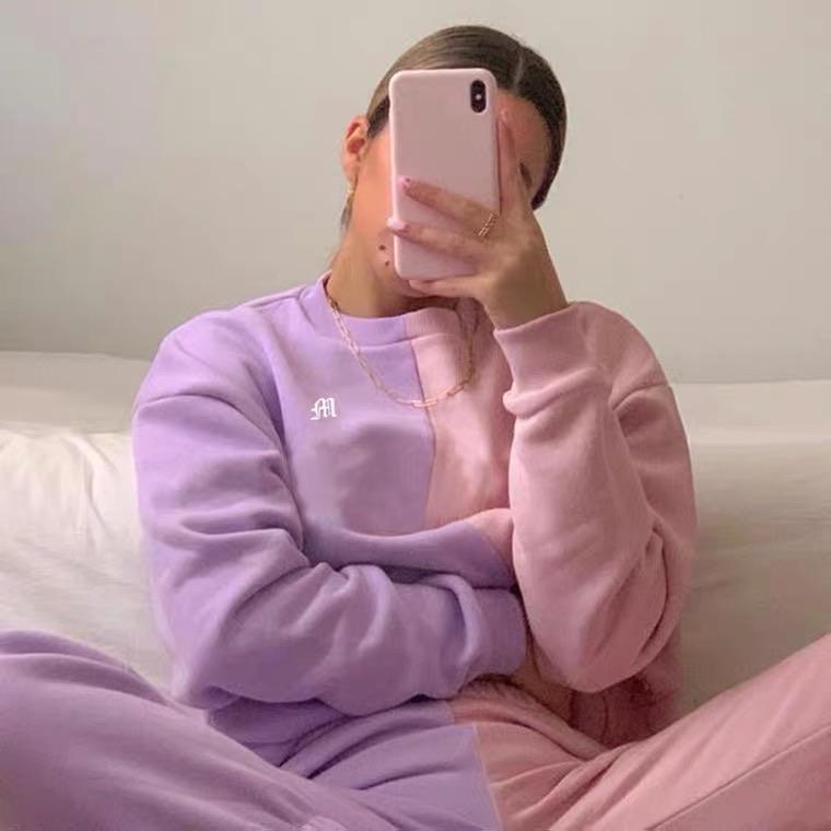 Unoqo Dual Shade Trackset In Lavender and Pink