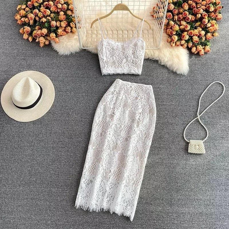 Seychelles Coord Set In White