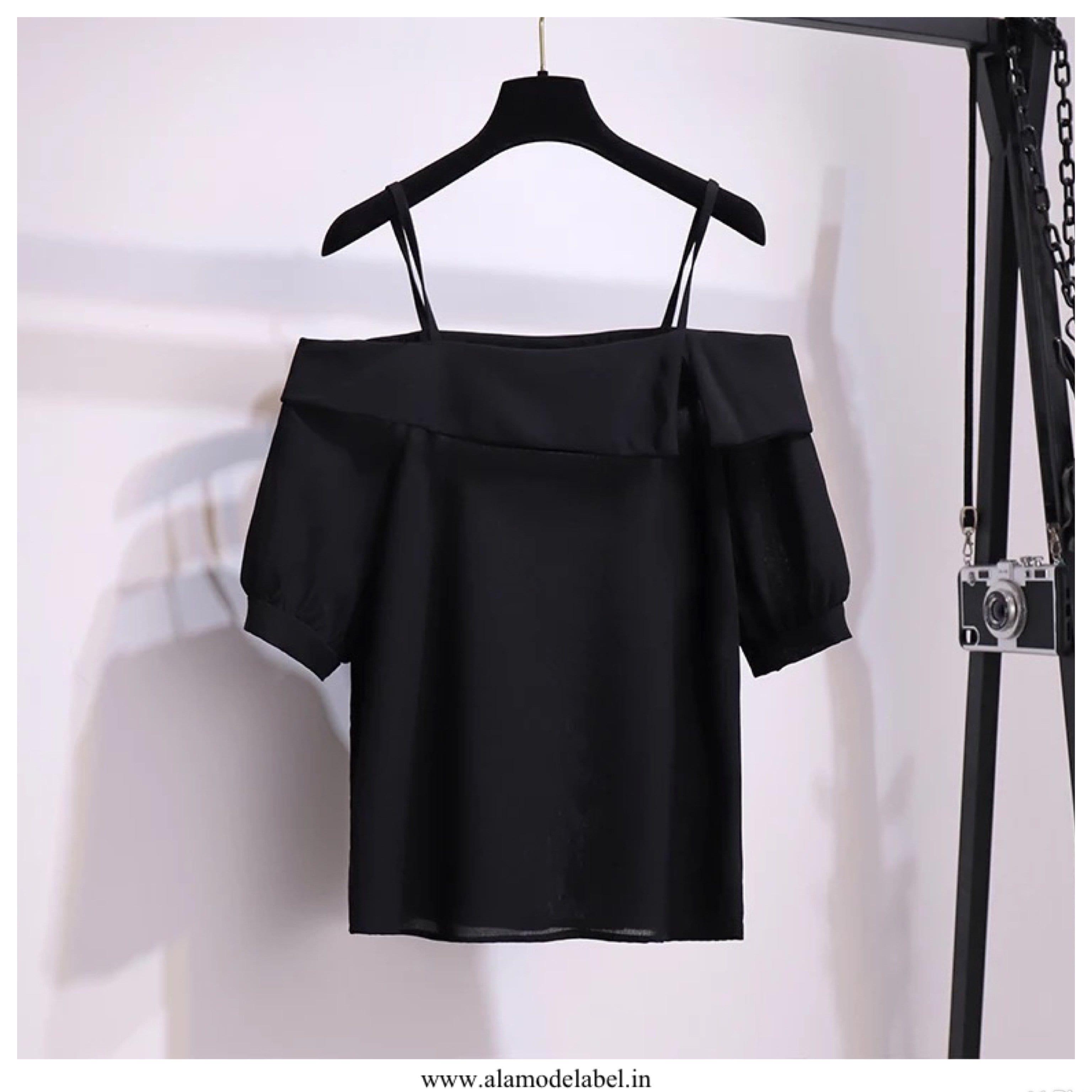 Olio Coord Set in Black