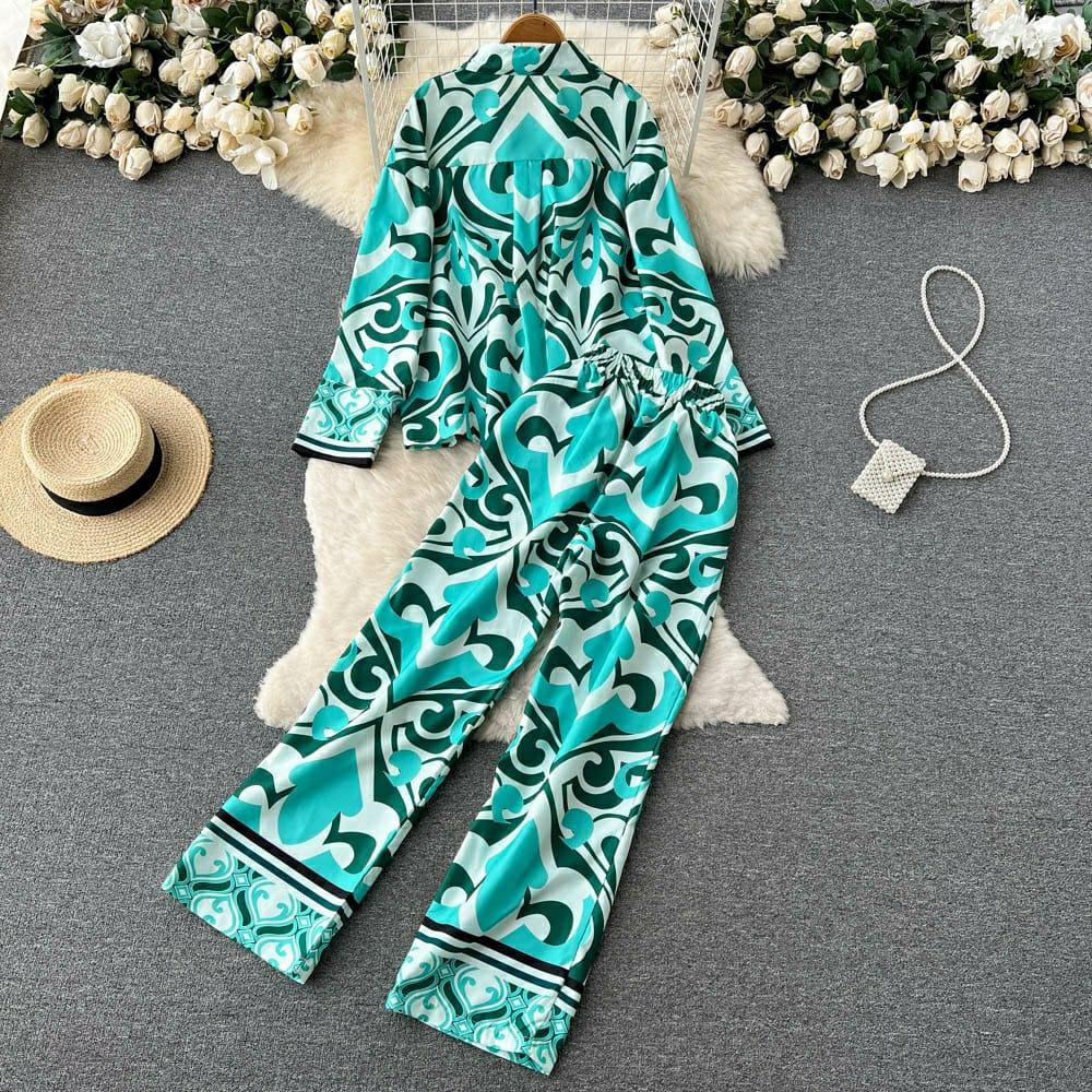 Silopher Abstract Coord Set In Blue